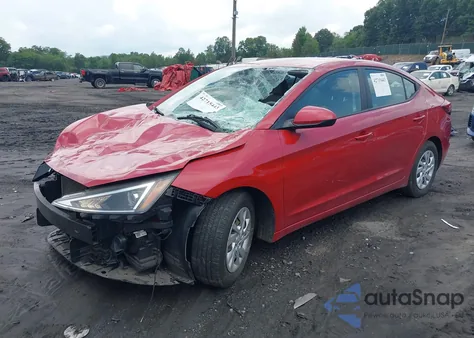 2020 Hyundai Elantra Se z USA, uszkodzony, nr VIN 5NPD74LFXLH525143